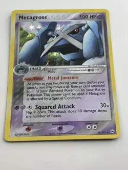 Metagross 11/101 Hidden Legends Holo Pokemon NM/LP - Image 5