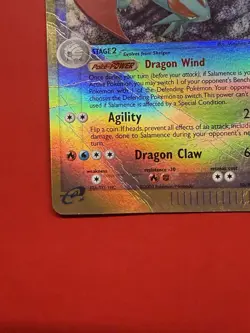 DMG Pokemon TCG EX Dragon Salamence 10/97 Reverse Holo - Image 2