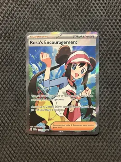 Pokemon TCG Rosa's Encouragement 114/088! NM Condition! See Description! - Image 1