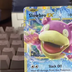 Pokemon Slowbro EX 26/108 Ultra Rare Holo XY Evolutions 2016 NM Condition - Image 2