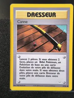 Carte Pokemon Canne 64/64 Edition 2 Ed 2 Neo Revelation Wizards FR 5 - Image 2