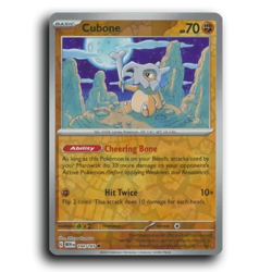 Cubone 104/165 Common 151 Pokemon Reverse Holo NM - Image 1