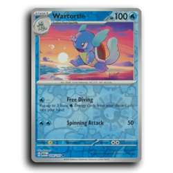 Wartortle 008/165 Uncommon 151 Pokemon Reverse Holo NM - Image 1