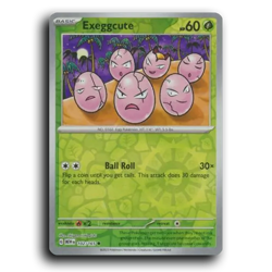 Exeggcute 102/165 Common 151 Pokemon Reverse Holo NM - Image 1