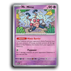 Mr. Mime 122/165 Holo Rare 151 Pokemon NM - Image 1