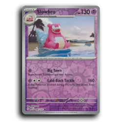 Slowbro 080/165 Uncommon 151 Pokemon Reverse Holo NM - Image 1