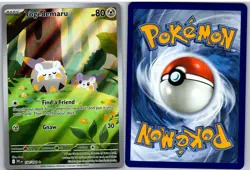 Togedemaru 104/094 Illustration Rare Phantasmal Flames Pokemon NM - Image 3