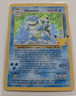 Blastoise 2/102 Classic Collection Celebrations: Classic Collection Pokemon NM - Image 1