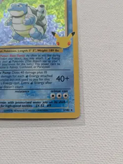 Blastoise 2/102 Classic Collection Celebrations: Classic Collection Pokemon NM - Image 3