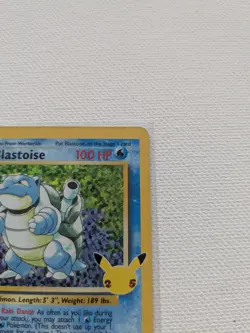 Blastoise 2/102 Classic Collection Celebrations: Classic Collection Pokemon NM - Image 4