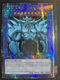 Obelisk The Tormentor [Quarter Century Secret] - LC01-EN001 - Light Played - Image 1