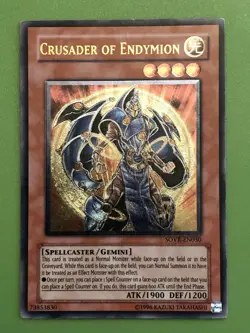 Yugioh Crusader Of Endymion Ultimate Rare Unlimited - Image 1
