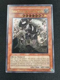 Yu-Gi-Oh! Gaia Plate the Earth Giant (NM) Ultimate Rare ANPR-EN094 Unlimited - Image 1