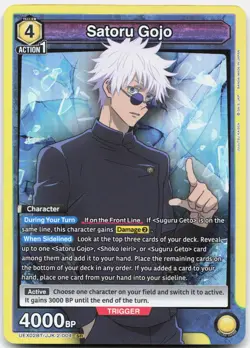 Satoru Gojo (004) UEX02BT/JJK-2-004 UEX02BT: JJK Vol.2 Union Arena Foil LP - Image 1