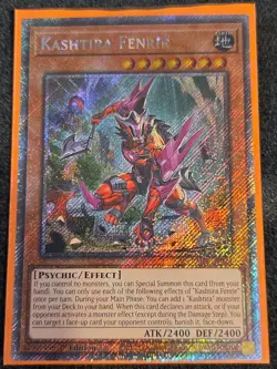 Kashtira Fenrir 1st Edition Platinum Secret Rare RA05-EN024 Yu-Gi-Oh! Mint - Image 1