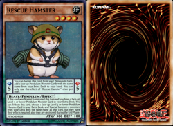 Yu-Gi-Oh! Rescue Hamster PEVO-EN028 1st Edition Super Rare NM - Image 1