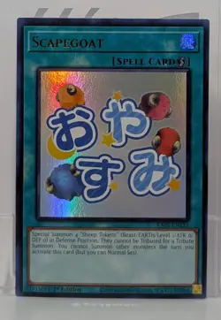 Scapegoat 1st Edition Ultra Rare RA05-EN111 Yu-Gi-Oh! - Image 1