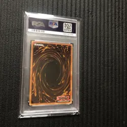 Yugioh! D - Chain POTD-EN050 Ultimate Rare 1st Edition PSA Graded MINT 9 - Image 2