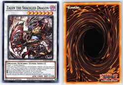 Zalen the Shackled Dragon BPRO-EN042 Burst Protocol Yu-Gi-Oh 1st Edition NM - Image 3