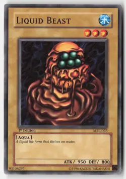 Yugioh - Liquid Beast MRL-023 1st Edition - Magic Ruler - Image 1