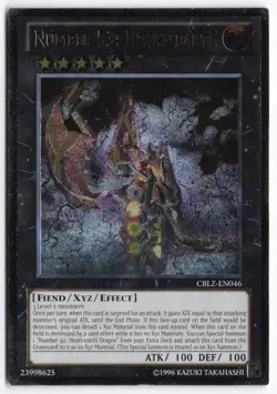 Yugioh - Number 53: Heart-eartH (UTR) CBLZ-EN046 Unlimited - Ultimate Rare - Image 1