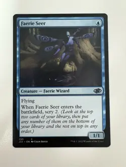 Faerie Seer MTG Magic the Gathering Card NM Near Mint J22 - Image 1