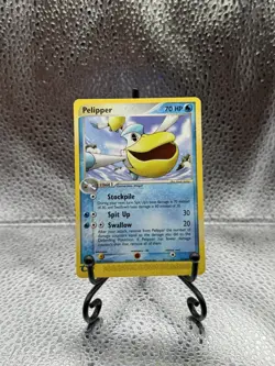 Pelipper 19/109 Ruby and Sapphire Regular - LP+ - Pokemon E-Reader - Image 1