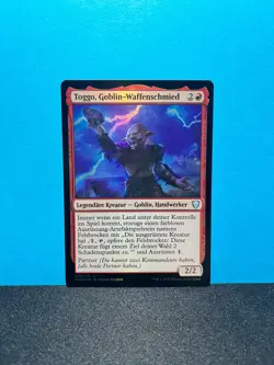 FOIL Toggo, Goblin-Waffenschmied / Toggo, Goblin Weaponsmith - MTG Magic - Image 1