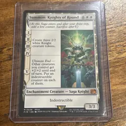 Summon: Knights of Round Final Fantasy MTG 0036 Near Mint - Image 1