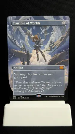 Crucible of Worlds (Borderless) Double Masters 2022 Regular - Image 1
