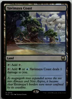 Yavimaya Coast R Commander: Modern Horizons 3 410 LP - Image 1