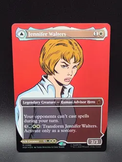 Jennifer Walters - Foil (Borderless) (0388) MTG Marvel Super Heroes - Image 1