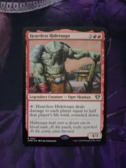 Heartless Hidetsugu NM Near Mint CMM Commander Masters - Image 1