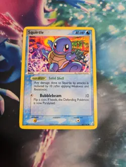 Squirtle 64/100 EX Crystal Guardians (MP/LP-) Pokemon TCG - Image 1