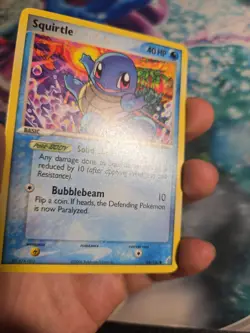 Squirtle 64/100 EX Crystal Guardians (MP/LP-) Pokemon TCG - Image 4