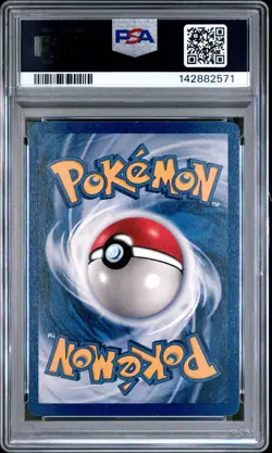 1999 Pokemon Base Set Abra #43 1st Edition PSA 7 - Image 2