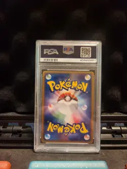 2004 Pokemon Japanese Dark Dragonite Silver Deck Kit Holo Unlimited PSA 8 POP 60 - Image 2
