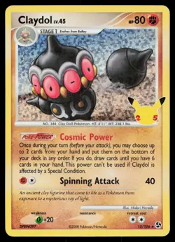 Claydol Celebrations: Classic Collection cel25c 15/106 Pokemon LP - Image 1