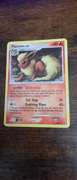 Flareon 19/111 Rare Rising Rivals Pokemon Lightly Played - Image 1