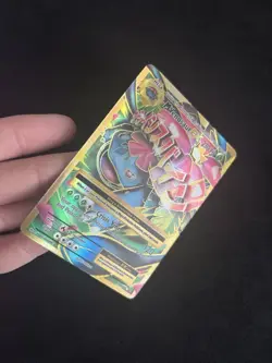 M Venusaur EX (Full Art) 100/108 Evolutions Holo Pokemon TCG - LP - Image 2