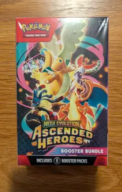 Pokemon TCG Sealed Ascended Heroes Booster Bundle - Image 1