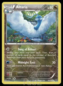 Altaria 53/108 Uncommon Roaring Skies Pokemon Reverse Holo Lightly Played - Image 1