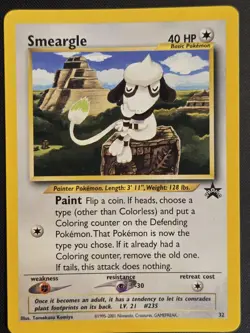 Pokemon TCG Smeargle Black Star Promo Card #32 - Image 1