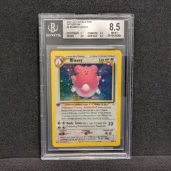Pokemon 1st Edition Neo Revelation Blissey Holo 2/64 - BGS 8.5 NM-MT+ - Image 2
