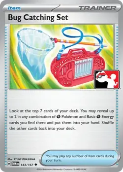 1x Bug Catching Set (#143/167) NM Eng Pokemon - Prize Pack Series - Image 1
