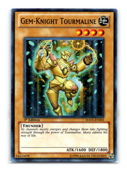 Gem-Knight Tourmaline - HA05-EN003 - Super Rare 1st Edition - Yugioh - Image 1