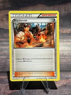Blacksmith 88/106 Uncommon XY - Flashfire Pokemon Card - Image 1