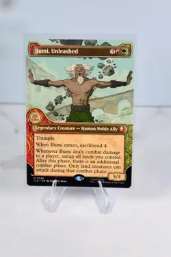 MTG - TLA - 0348 - N Bumi, Unleashed (SHOWCASE) - Avatar The Last Airbender - Image 1