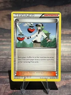 N (Supporter) 92/101 Uncommon Noble Victories Pokemon Card - Image 1