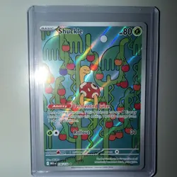 Shuckle 136/132 Illustration Rare Mega Evolution Pokemon NM - Image 1